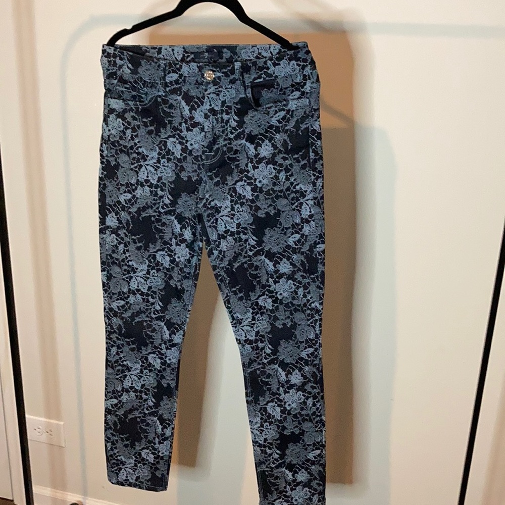 7 for all Mankind floral print jeans 29